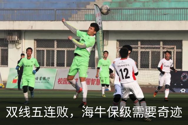 双线五连败，海牛保级需要奇迹